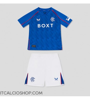 Rangers Prima Maglia Bambino 2024-25 Manica Corta (+ Pantaloni corti)